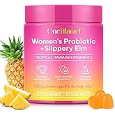 bnHUlMXw Feminine Probiotics Gummies,Vaginal Women Probiotic,Feminine Balance pH Gummies for Healthy Odor,Improve Immune,Support Vaginal Health,with Slippery Elm(60 Gummies)