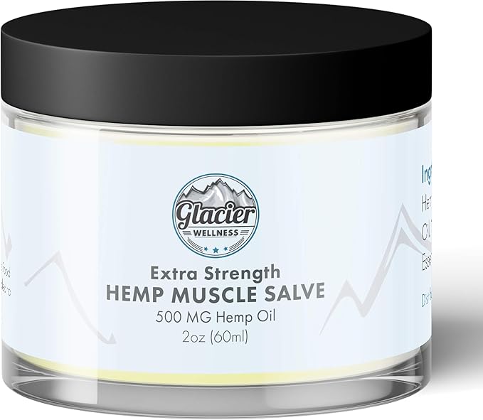 Hemp Oil Muscle Rub for Pain Relief 500 MG