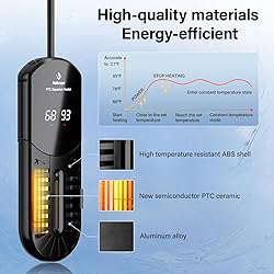 fishkeeper Aquarium Heater, 500W Submersible Fish