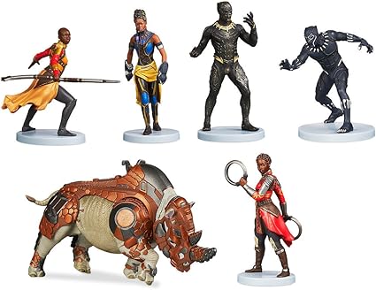 disney marvel figurine set