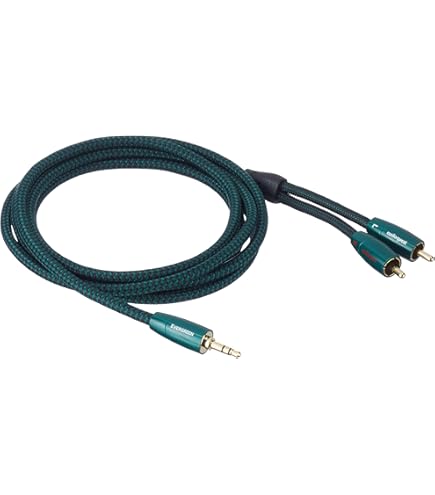 EVERGREEN audioquest オーディオケーブル　１.５m　RCA Amazon.com: AudioQuest Evergreen Stereo Connection Cable