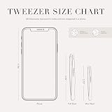 Tweezerman Blooming Lilac Mini Slant Tweezer with Travel Case view 5