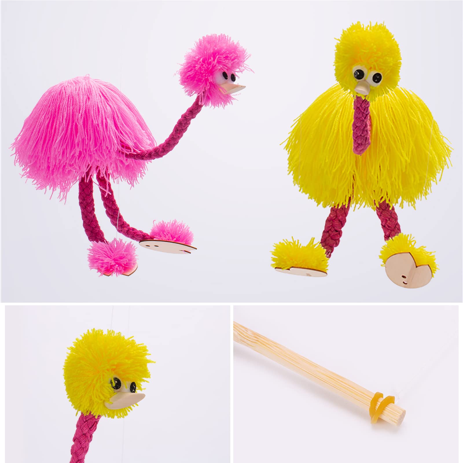 String Puppet Animals Mua String Puppets,Ostrich Marionettes String Puppets,Bird Puppet with ...