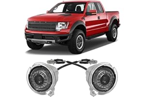 HAOGI Never Fade HD LED Side Mirror Puddle Light Logo Projector Compatible with Edge/Explorer/F150/Ranger/etc Series Accessories, 3D LED Ghost Shadow Laser Car Courtesy Light (WhiteExplorer)