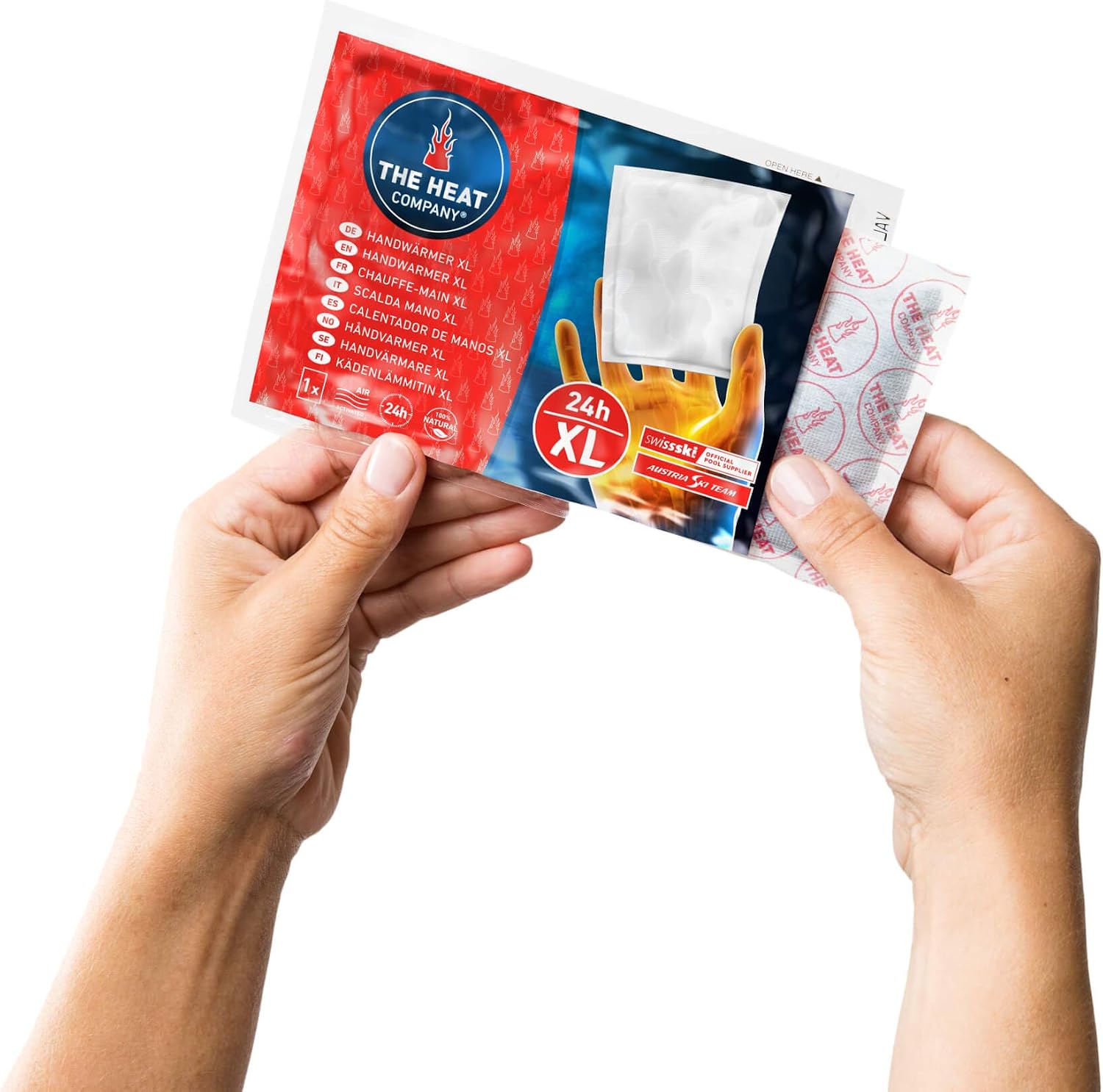 THE HEAT COMPANY Handwarmer XL, 10 Pieces, EXTRA WARM, XL Hand Heat Pad, 24 Hours Warm Hands, Instant Heat, Air Activated - Image 3
