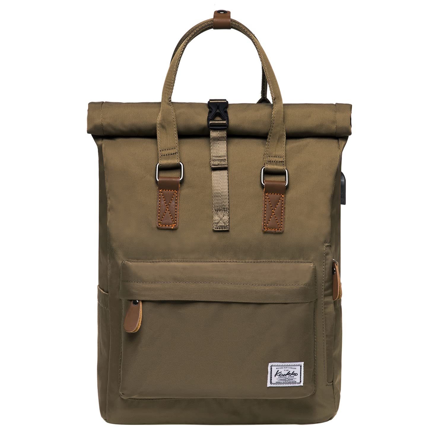 KAUKKO Kf Men's Backpack, Green (K1047), Taille unique, daypack backpack