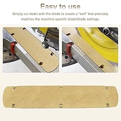 GEAIN Zero Clearance Insert Fits for Dewalt Sliding
