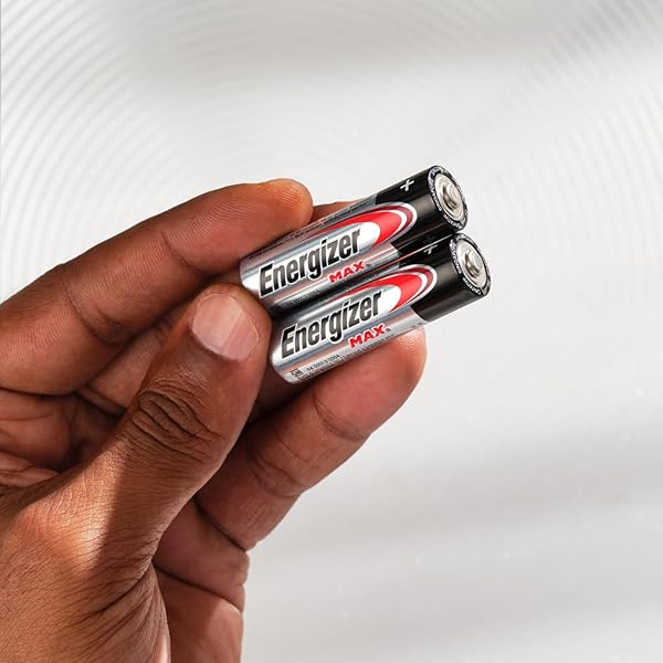 ENERGIZER AA BATTERIES, MAX DOUBLE AA BATTERY ALKALINE, 4 COUNT