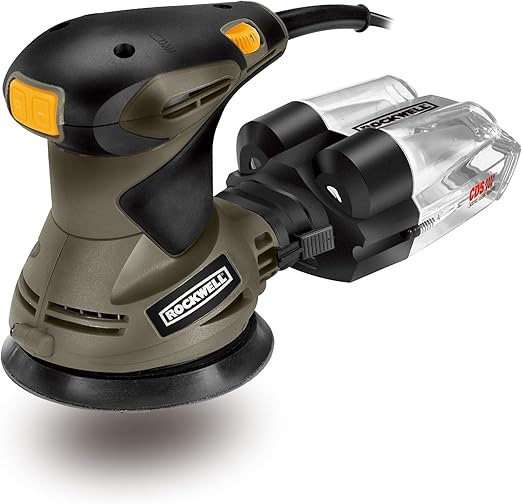 Positec Random Orbit Sander with Dust Extractor, 5" Amazon.co.uk DIY