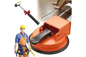 Floor Gap Fixer Tool for Vinyl Plank Flooring for Laminate Vinyl Wood Tile Flooring, Heavy-Duty Aluminum Construction with Ru