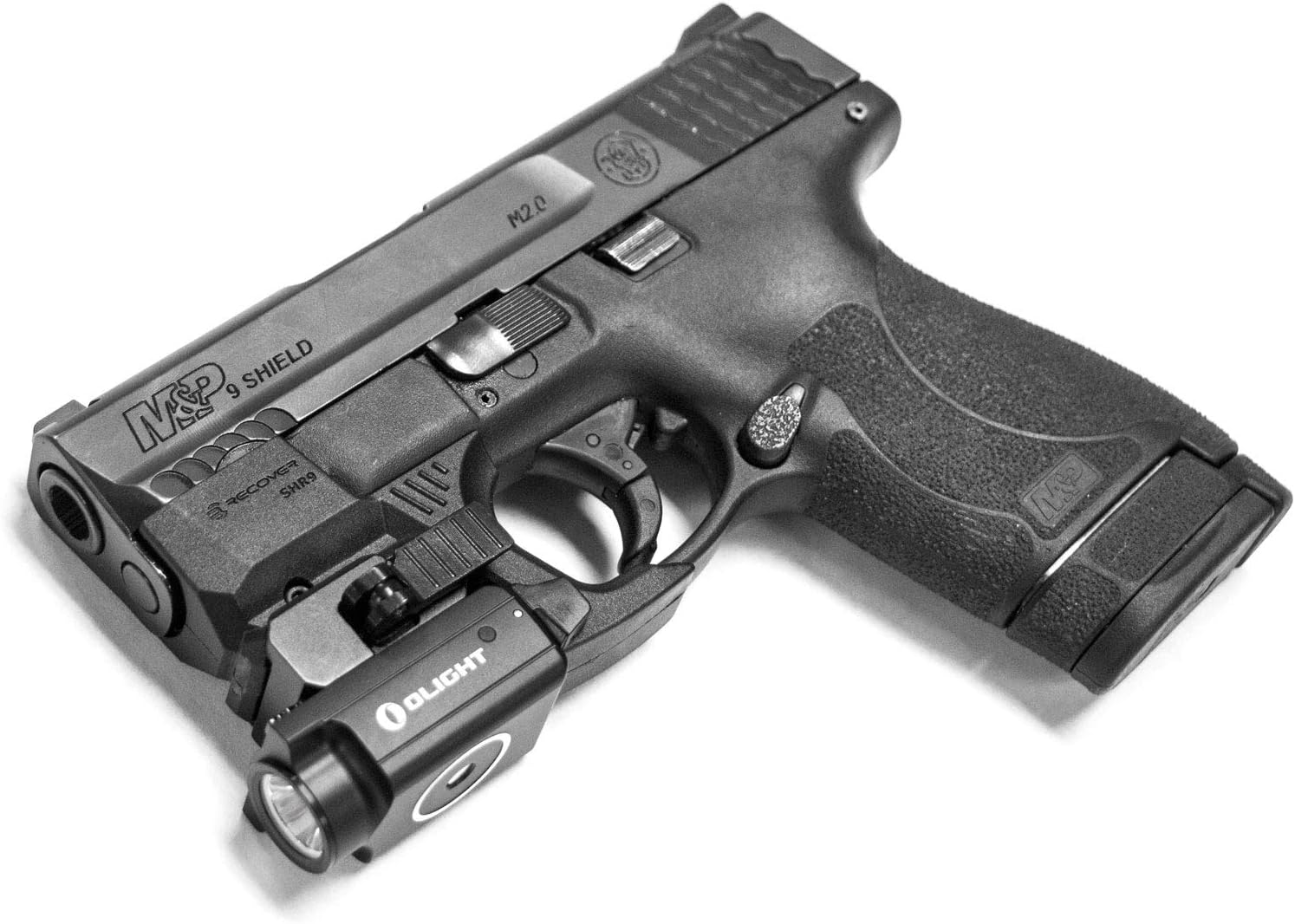 Recover Tactical SHR9 Compatible with The Smith & Wesson Shield 9mm and SW40 Picatinny Rail - Easy Installation, No Modifications Required to Your Firearm, no Need for a Gunsmith : Sports & Outdoors