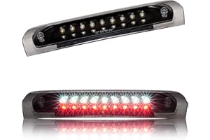 Cxdar Third 3rd Brake Light, LED High Mount Stop Light Replacement for 2002 2003 2004 2005 2006 2007 2008 Dodge Ram 1500, 200