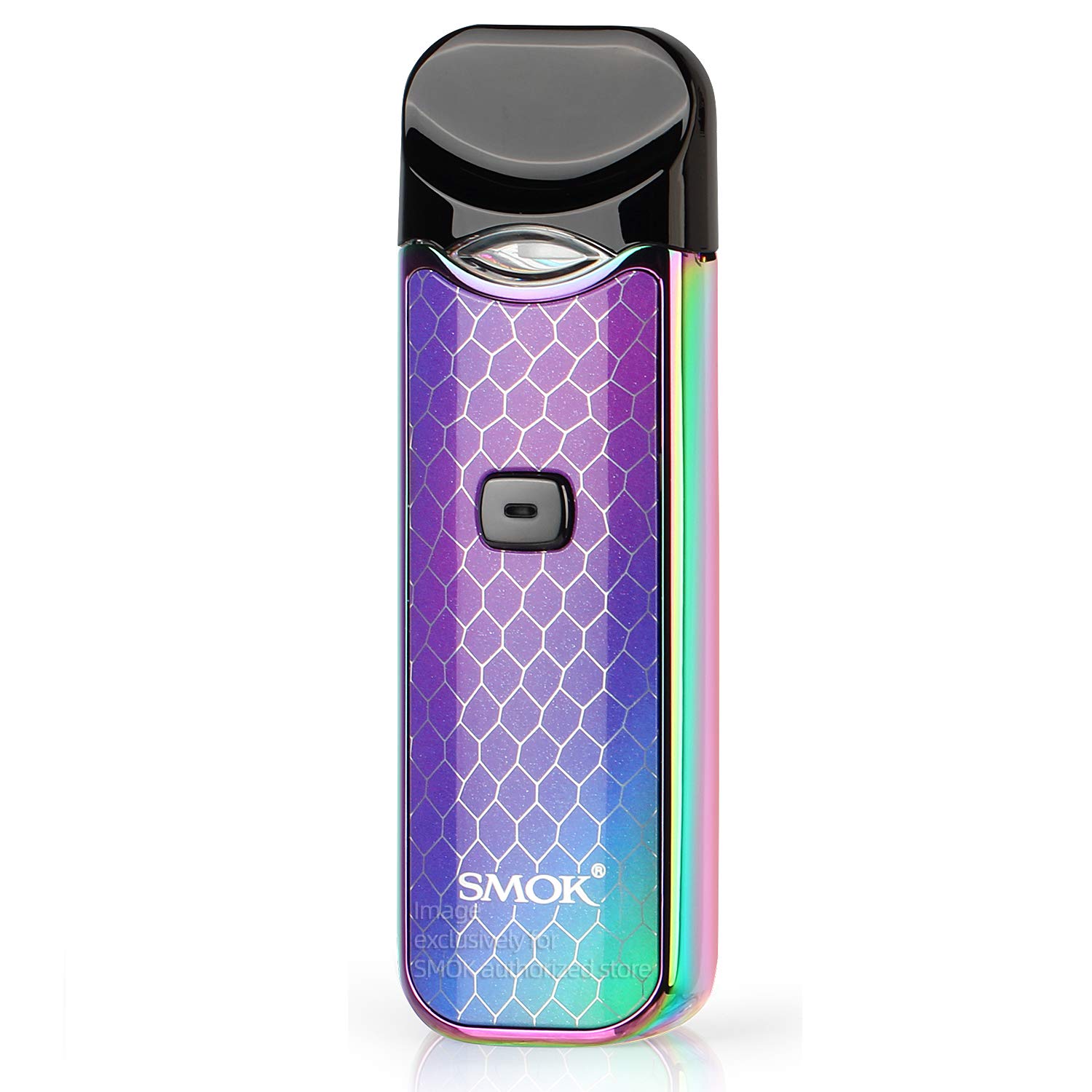 SMOK Nord Vaping Kit, Compact Pod System, 1100mAh Battery, 2ml Refillable Pod, Multiple Coil Options, Ideal for MTL, E Cigarettes, E Cig, SMOK Vaping, Starter Kit, No Nicotine (Prism Rainbow)