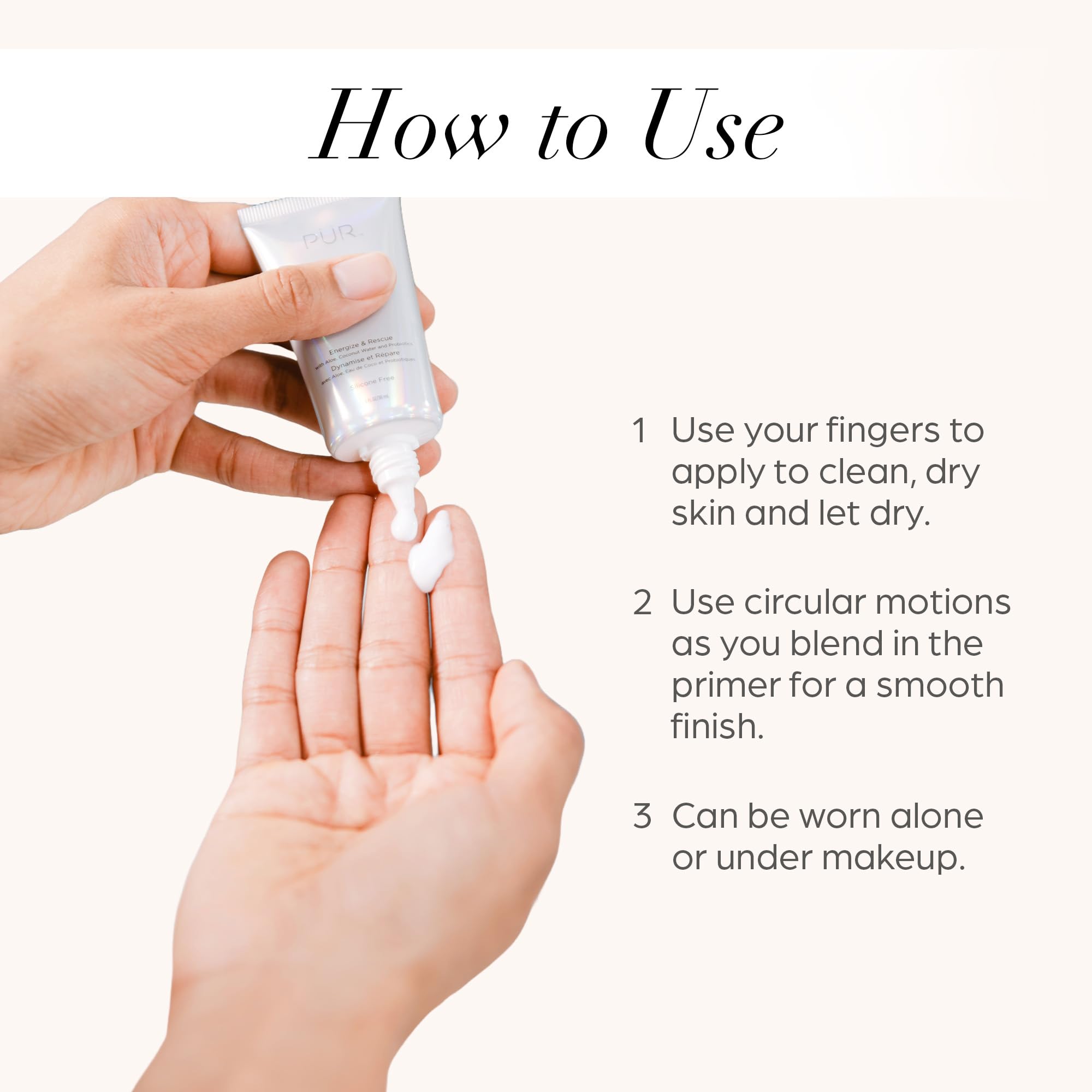 PÜR MINERALS 4-in-1 Correcting Primer Energize & Rescue