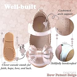 EIGHT KM Toddler Girls Dress Shoes Mary Jane