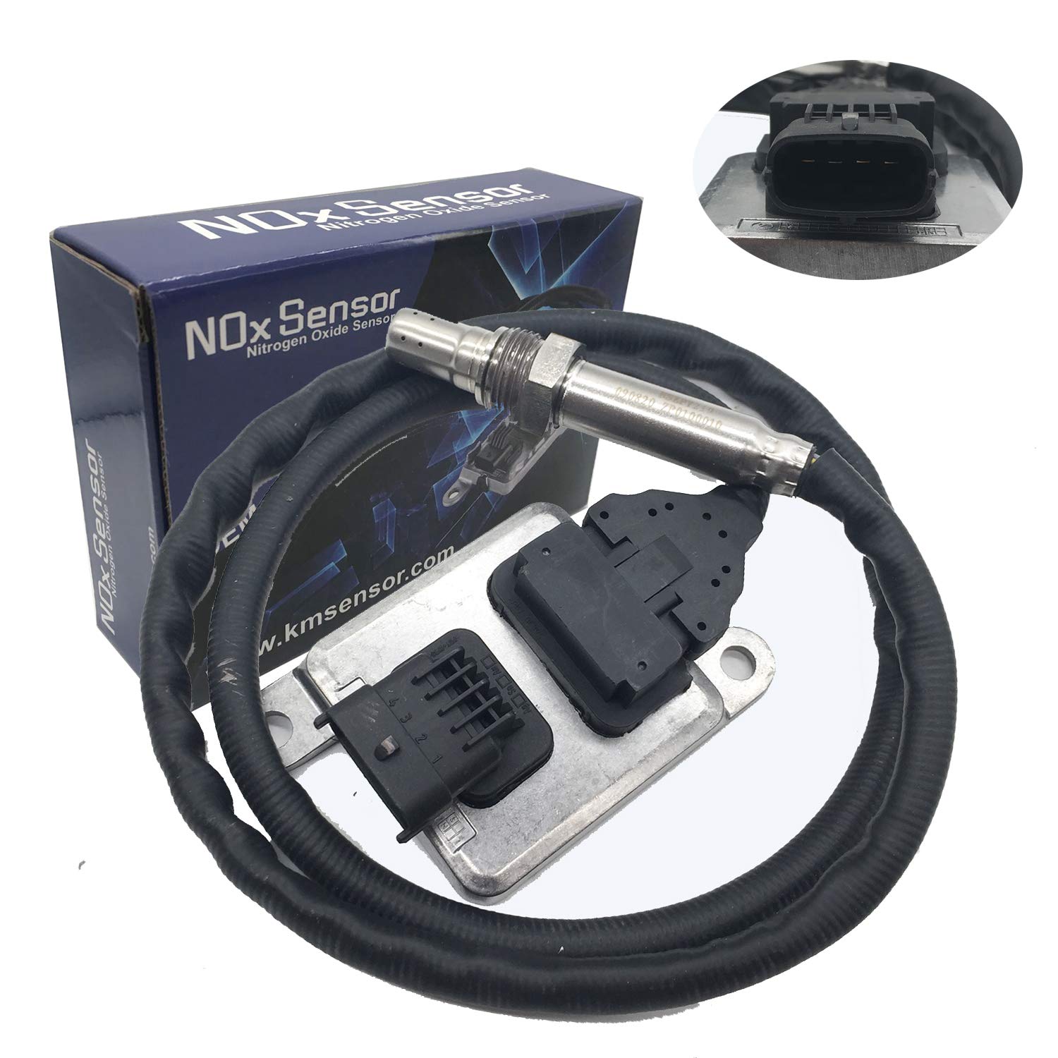 Photo 1 of kmdiesel 2894943RX Nitrogen Oxide Sensor NOX Sensor 5WK9 6672A 2871974 2894943 Fit for Cummins 2010-2013 International