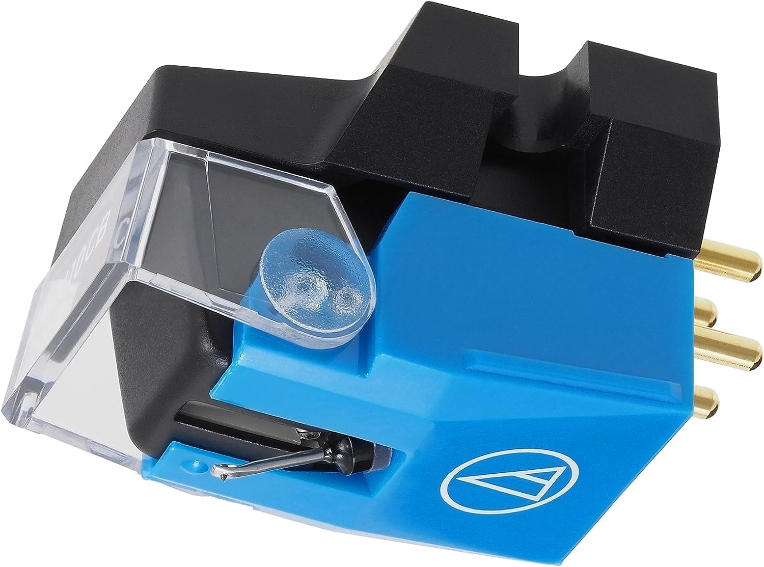 Audio-Technica VM610MONO Dual Moving Magnet Mono Cartridge for Mono Vinyl LP records Blue