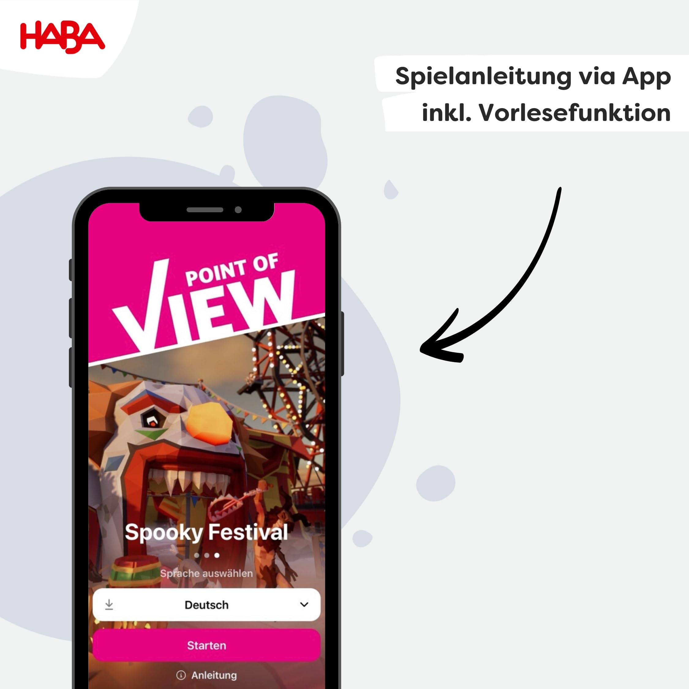 HABA Point of View: Spooky Festival – Kooperatives Rätsel- & Detektivspiel für 2–8 Spieler ab 12 Jahren – Teamspiel mit innovativer Perspektivwechsel-Mechanik – 2011787001 6