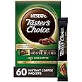 Nescafe Taster's Choice Decaf Instant Coffee, House Blend, 0.52 Ounce (Pack of 12)