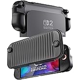 ProCase Dockable Grip Case for Nintendo Switch 2, Protective PC Front Cover with a Foldable Controller Holder Design, Slim Sh