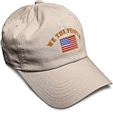 Soft Baseball Cap We The People America Patriot Flags Military Cotton Embroidered Dad Hats for Men & Women