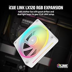 CORSAIR iCUE Link LX120 RGB 120mm PWM Fan Single