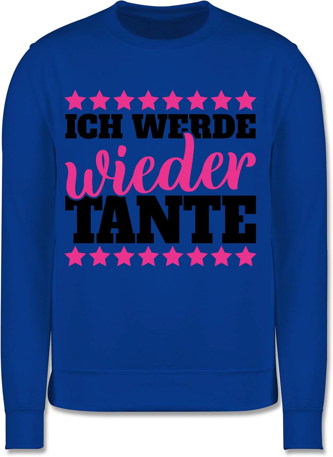 Shirtracer Sprüche Kind Ich werde Wieder Tante mit Sternen