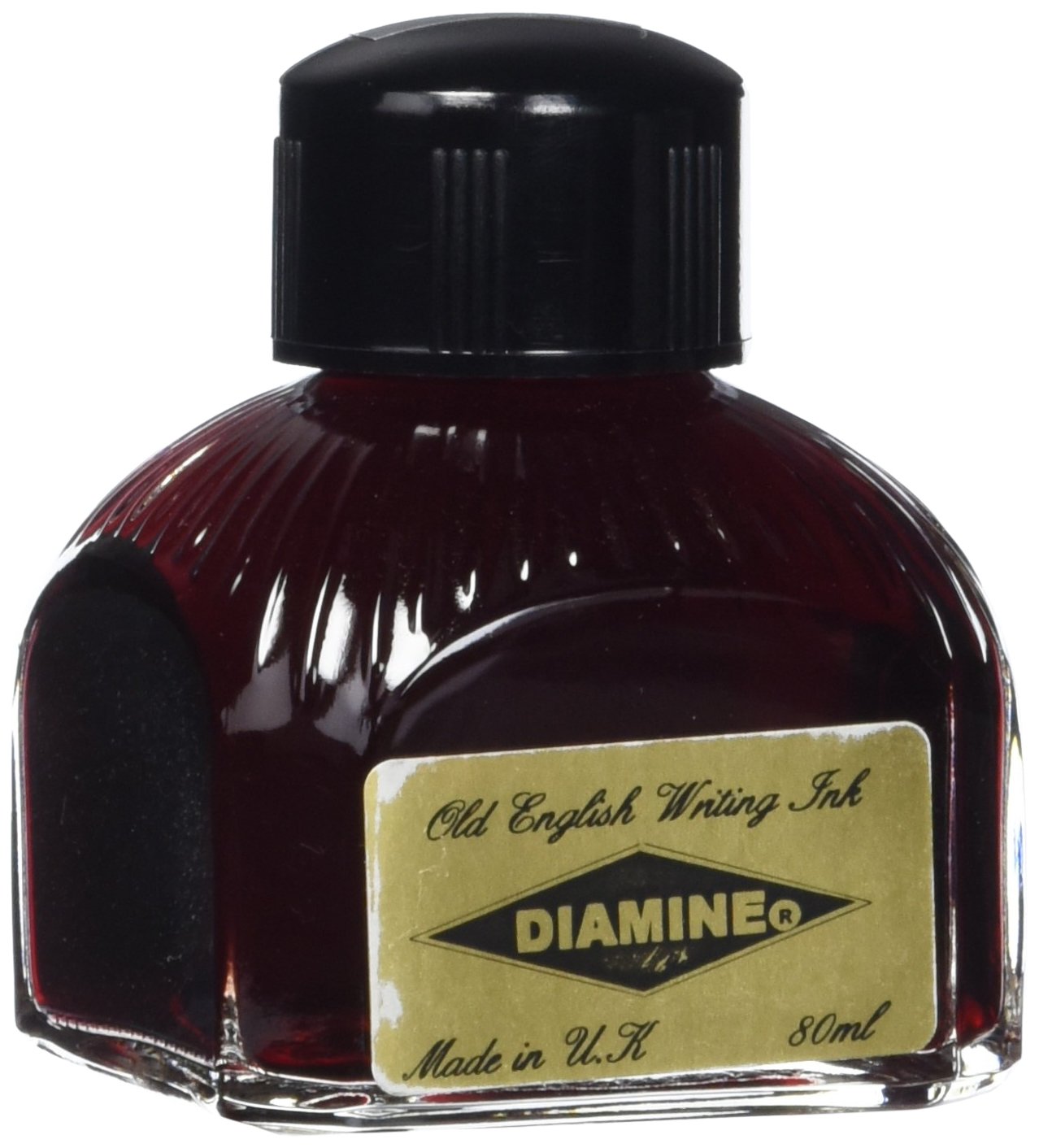 Diamine Fountain Pen Ink Bottle, 80 ml, Orange