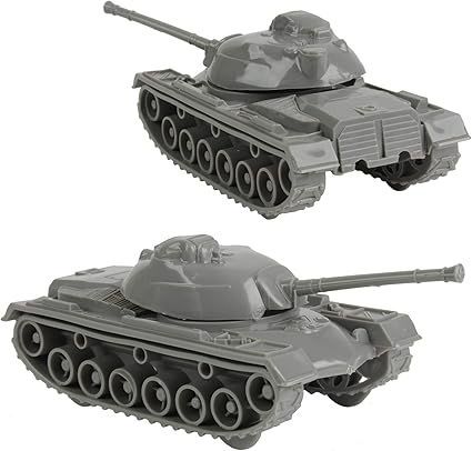 plastic army tanks