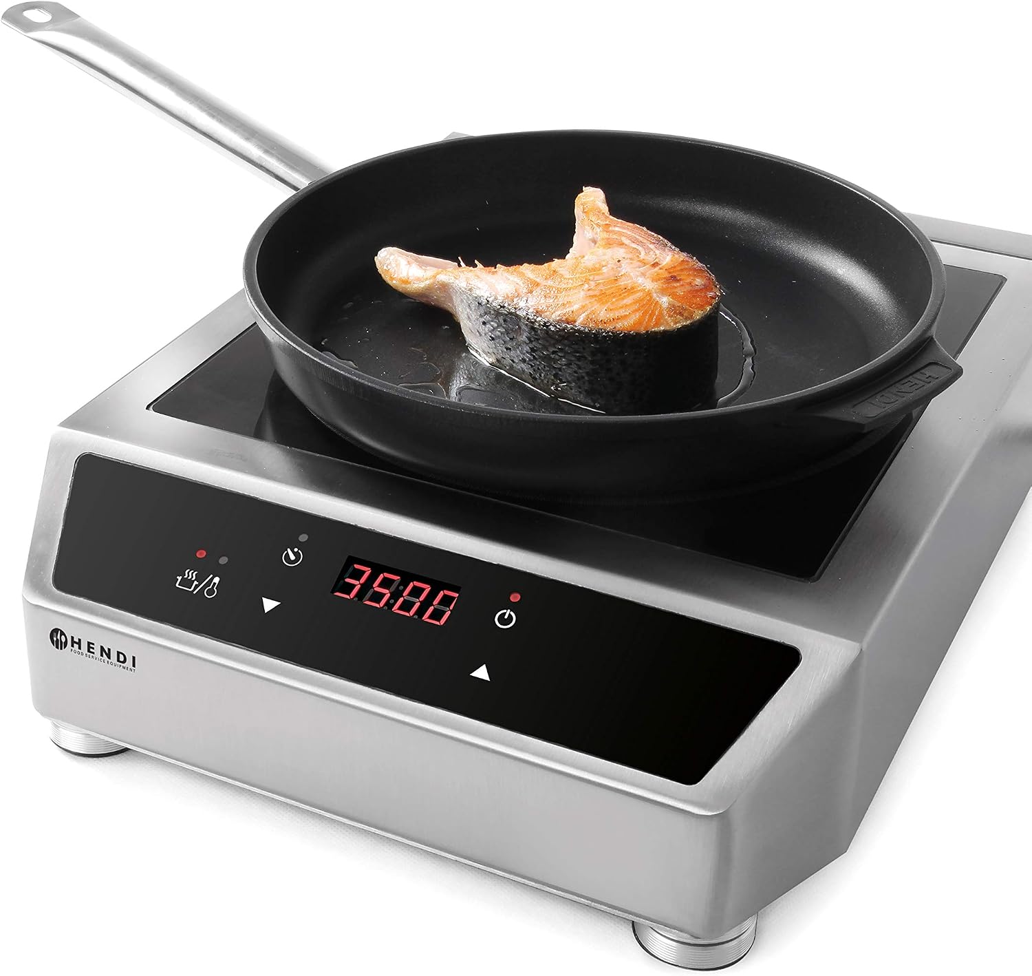 Hendi 3500 D Induction Cooker, Stainless Steel, 340x440x(h) 120 mm - Image 5