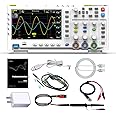 FNIRSI 1014D Oscilloscope - 2 in 1 Digital Oscilloscope DDS Signal Generator 2 Channels 100Mhz Bandwidth 1GSa/s Sampling Rate