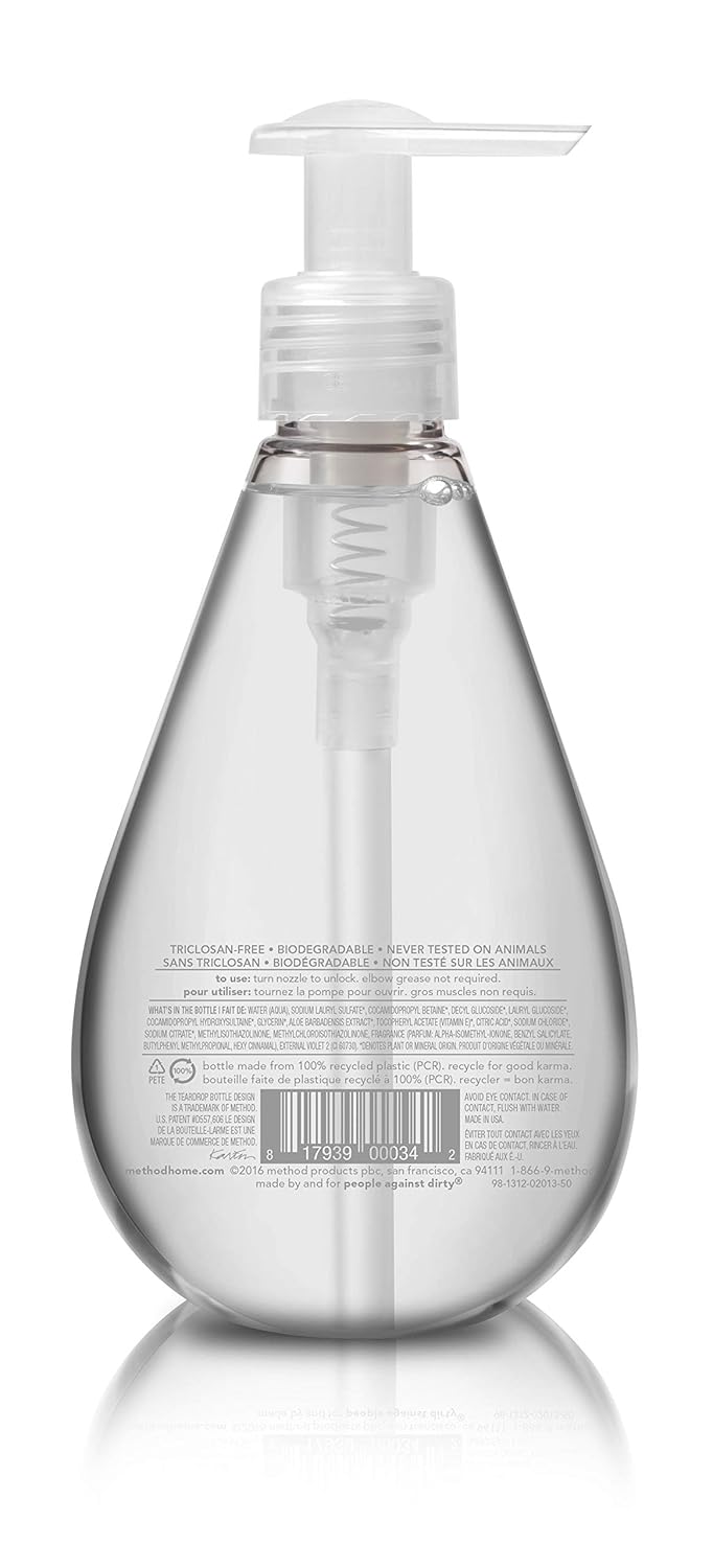 Method Gel Hand Soap Refill, Sweet Water, 34 Fl Oz (Pack of 6): Health & Personal Care