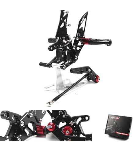 取引  Amazon.com: CNC ZX7R 91-03 Motorcycle Adjustable Rearsets Foot