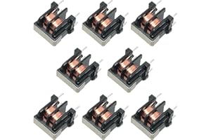 Toroid Magnetic Inductor FMHXG 8PCS E Shape Toroid Magnetic Inductor Monolayer Wire Wind Wound 10mH Inductance Coil