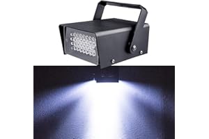 MAD OWL 32Led Strobe Light Strobes Lights for Halloween Mini Strobe Light Halloween Strobe Lights for Room Strobe Party Light Flashing Lights for Party