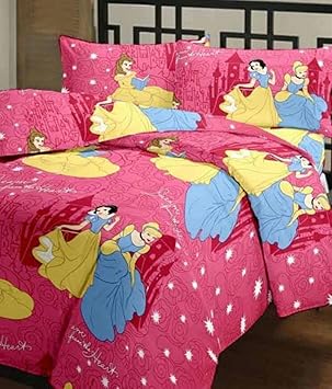 JaipurCrafts Polycotton Cartoon Printed Single Microfiber Blanket (54X 84-inch, Multicolour)