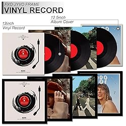 Fxojyvo Vinyl Record Frame for the Wall Display