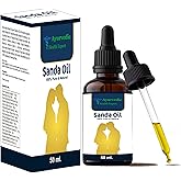 Ayurvedic Health Expert Sanda Oil 50ml | 100% Pure & Natural Ayurvedic Massage Oil for Men | Improves Strength, Stamina & Vitality | Herbal Formulation for External Use Oils 50 Ml Pack of 1 1.6oz