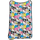 Collectibles Hello Kitty & Friends Bedding Super Soft Cozy Blanket, 62 in x 90 in, (Officially Licensed Product) by Franco