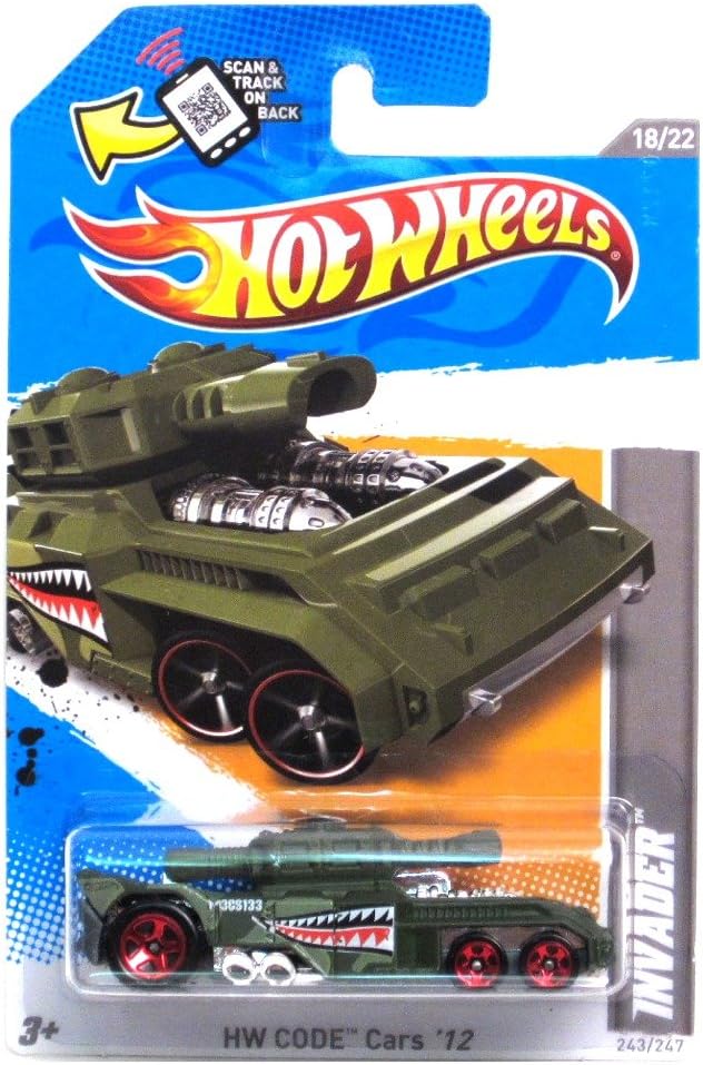 hot wheels army tank