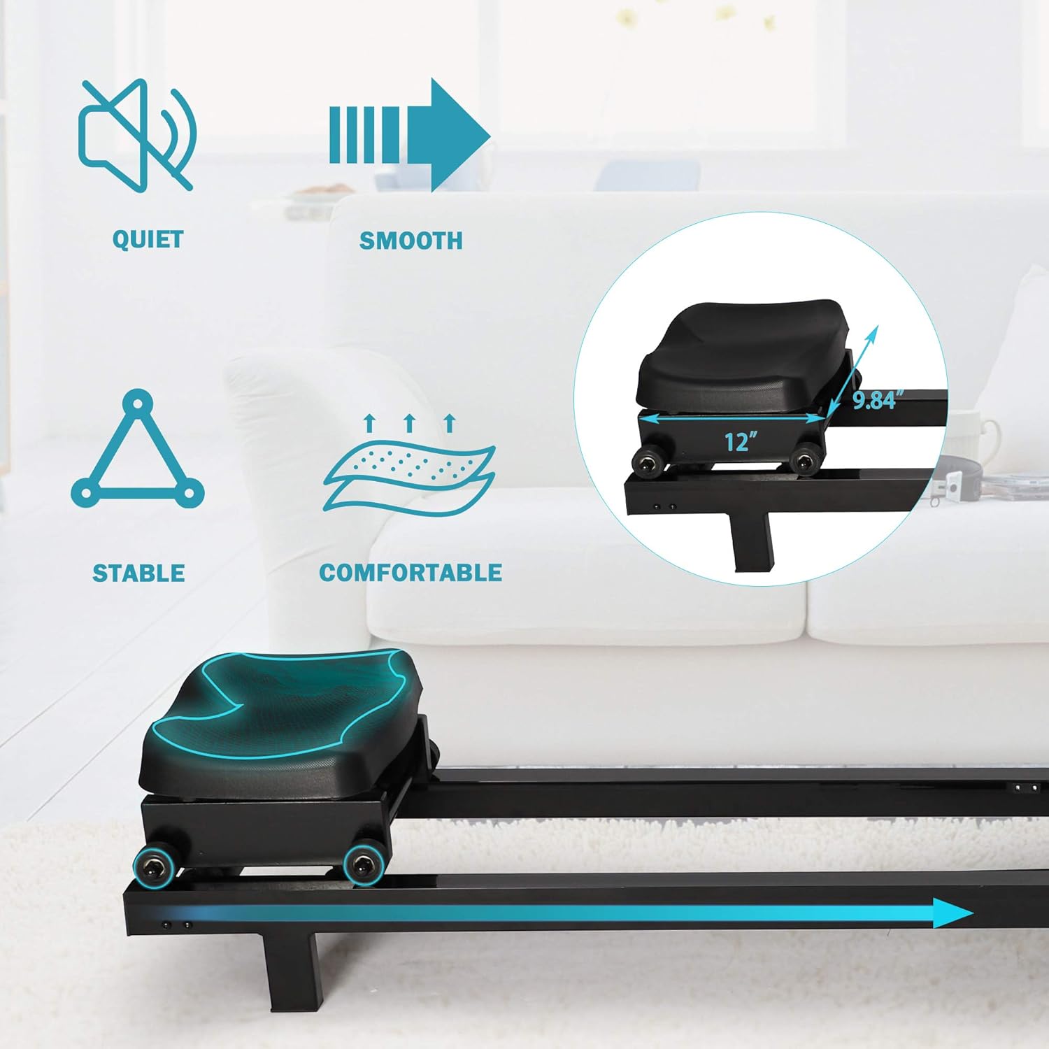 vilobos water rowing machine