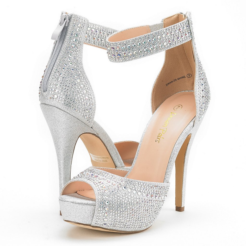 DREAM PAIRS Women's Swan-05 High Heel Plaform Dress Pump Shoes - Image 3