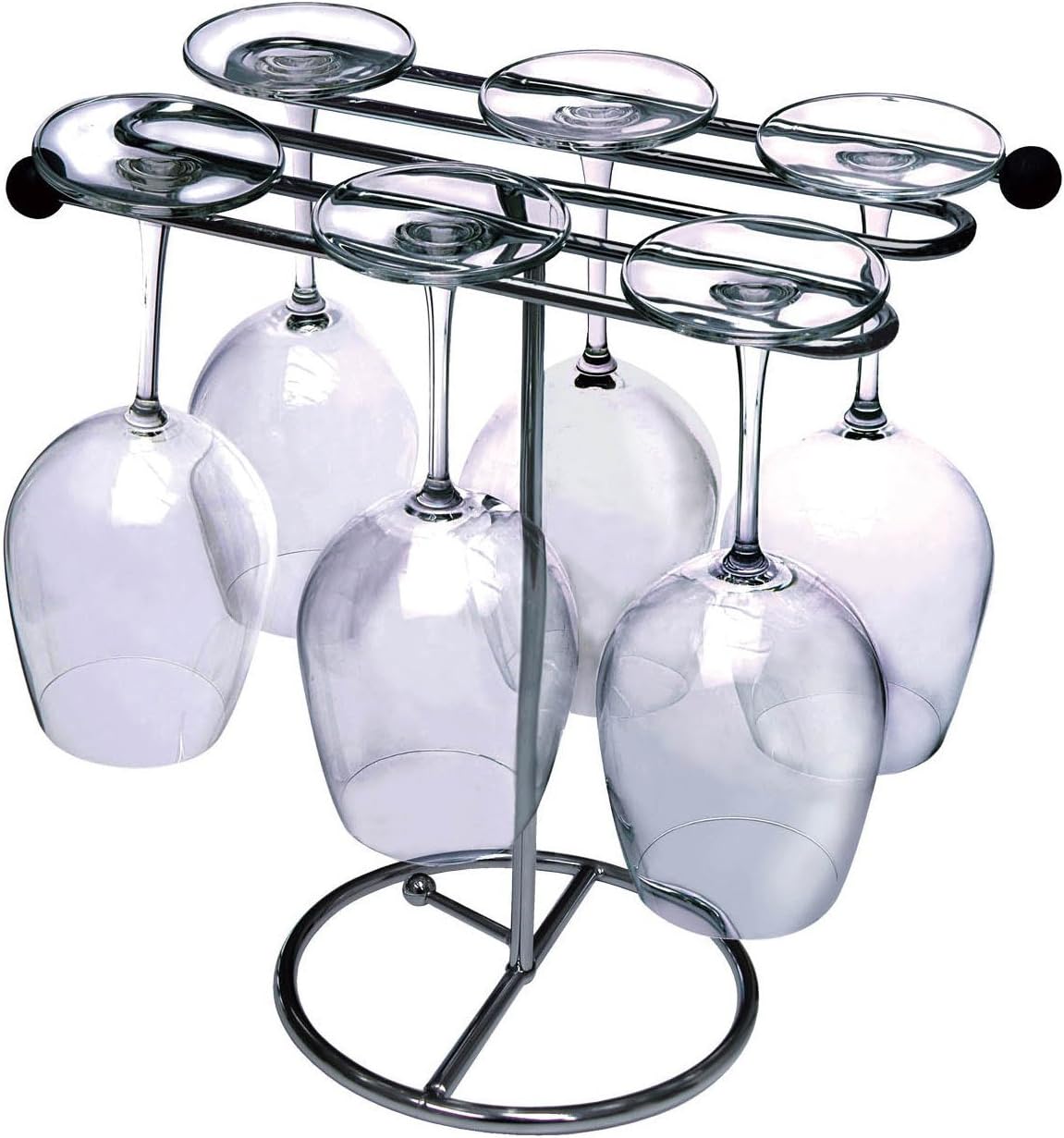 Brilliant Stemware Glass Drying Rack and Decanter Dryer Stand Two