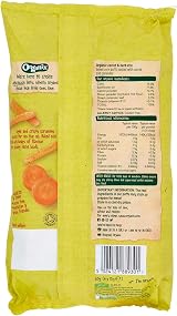 Organix Carrot Stix Organic Toddler Snack Corn Puffs 60 g Pack view 5