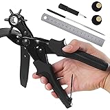Diyife® Leather Hole Punch, Heavy Duty Belt Hole