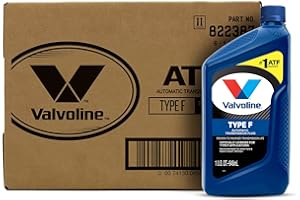 Valvoline (VV341-6PK) Type-F Automatic Transmission Fluid - 1 Quart, (Case of 6)