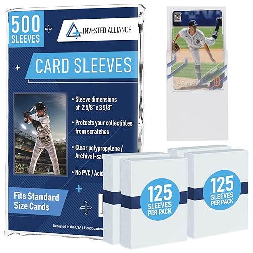 Premium Penny Sleeves for Trading Cards | Soft Trading Card Sleeves for  Baseball Cards, Ultra Clear Plastic Pro Sports Card Sleeve, Football, MTG  Collector Sleeve (Standard + Thick Options Available) in Kenya |