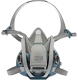 3M Rugged Comfort Quick Latch Half Facepiece Reusable Respirator 6503QL, Gases, Vapors, Dust, Large