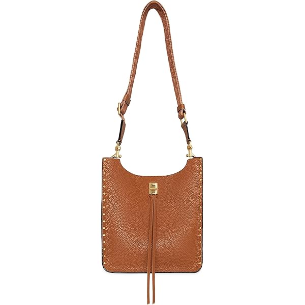 Rebecca Minkoff Womens Darren Medium Feed Bag Garnet Small
