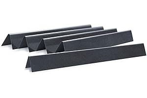 Hongso 17.5" Flavorizer Bars 7621 Replacement for Weber Genesis 300 Series E-310 E-320 E-330 EP-310 EP-320 EP-330 S-310 S-330 Gas Grill With Front Control(NOT Fits Genesis II), Porcelain Steel